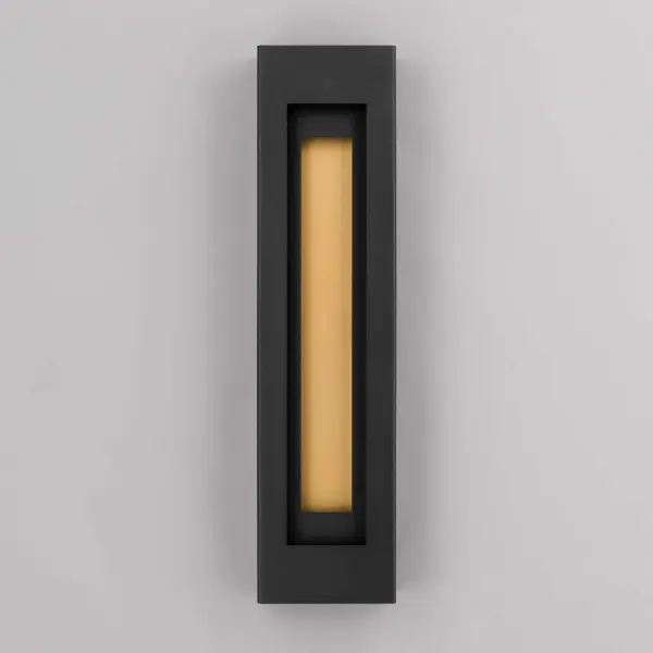 Sophisticated Outdoor Wall Sconce with Layered Light Design - Image 6
