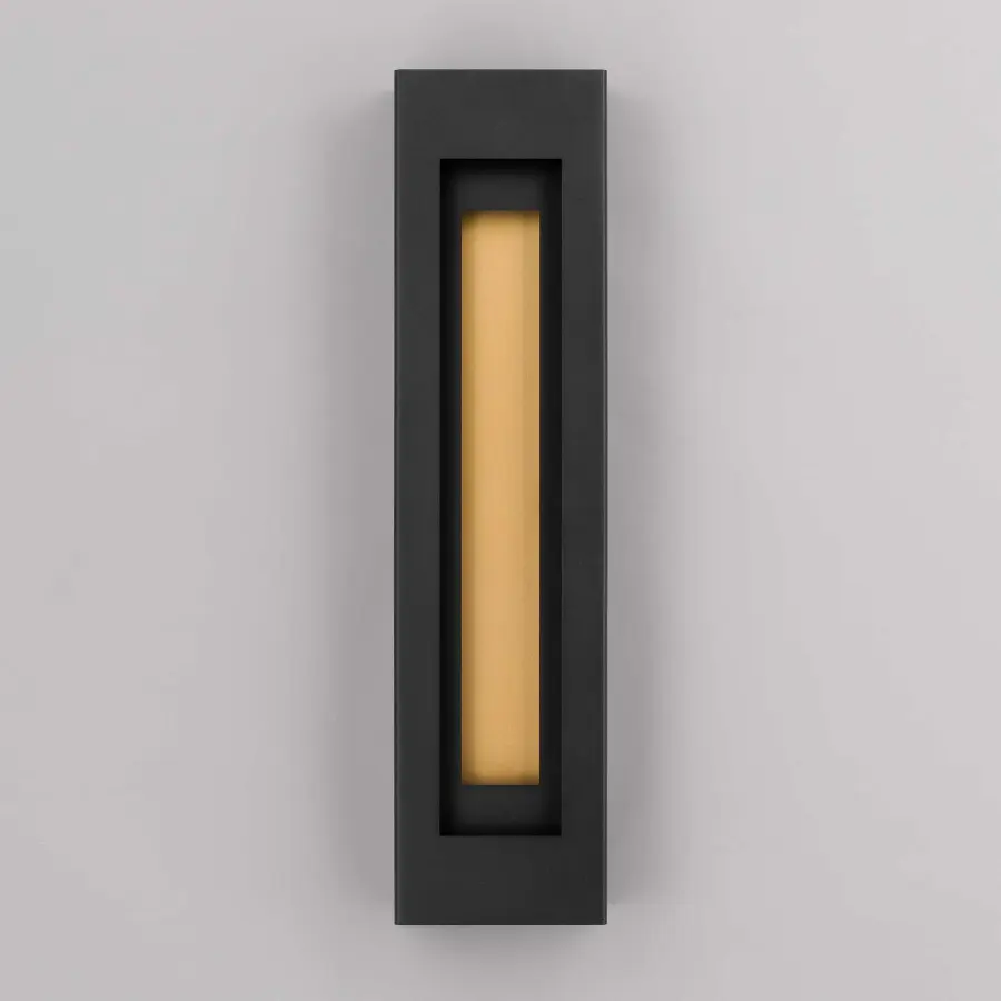 Sophisticated Outdoor Wall Sconce with Layered Light Design - Image 6