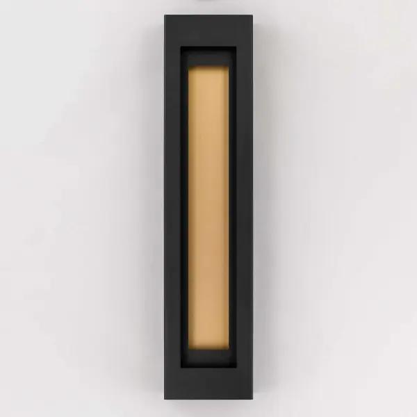 Striking Architectural Wall Sconce with Layered Light Design - Image 7