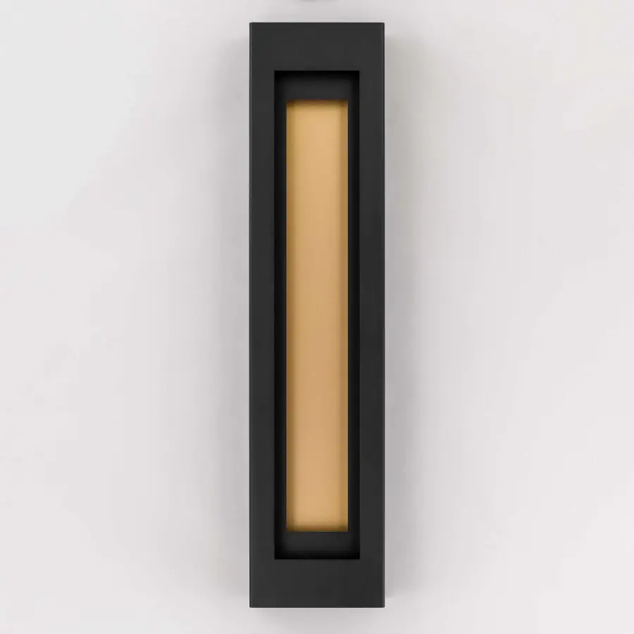Striking Architectural Wall Sconce with Layered Light Design - Image 7