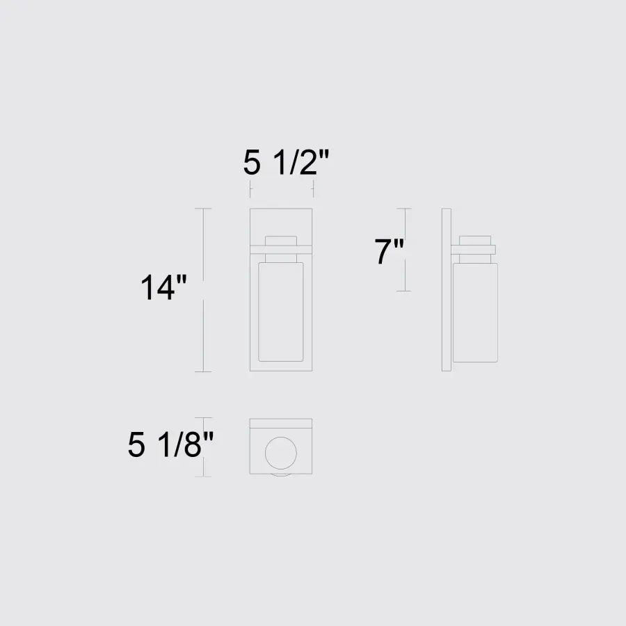 Versatile Shaker-Inspired Sconce for Indoor & Outdoor Spaces - Image 7