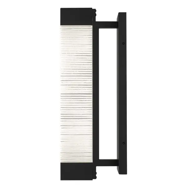 Striking Textured Glass Sconce with Customizable Lighting - Image 5