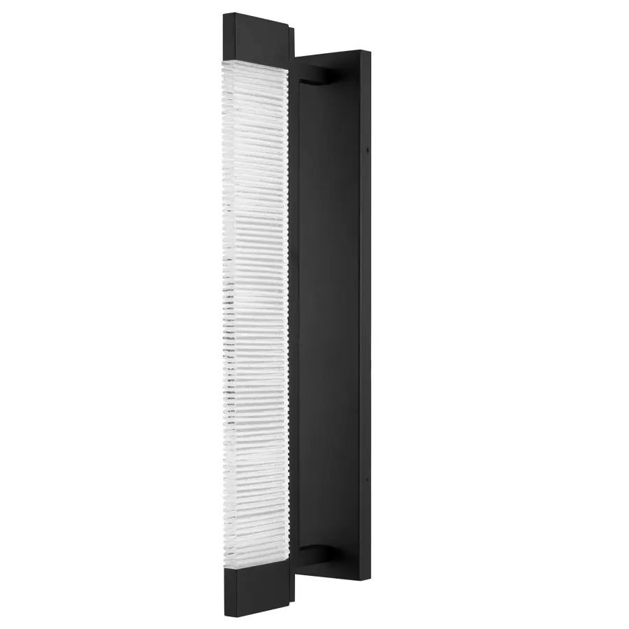 Striking Textured Glass Sconce with Customizable Lighting - Image 2