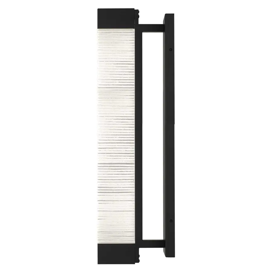 Striking Textured Glass Sconce with Customizable Lighting - Image 4