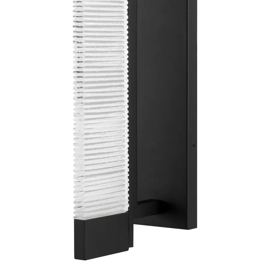 Striking Textured Glass Sconce with Customizable Lighting - Image 5