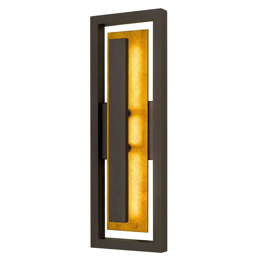 Striking Two-Tone LED Wall Sconce with Customizable Lighting - Image 1