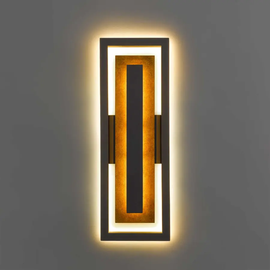 Striking Two-Tone LED Wall Sconce with Customizable Lighting - Image 6