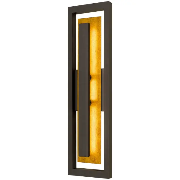 Striking Two-Tone LED Wall Sconce with Customizable Lighting - Image 1