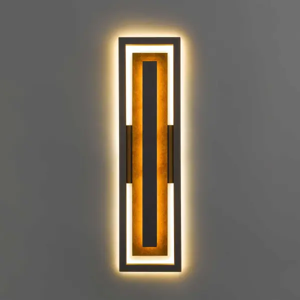 Striking Two-Tone LED Wall Sconce with Customizable Lighting - Image 9