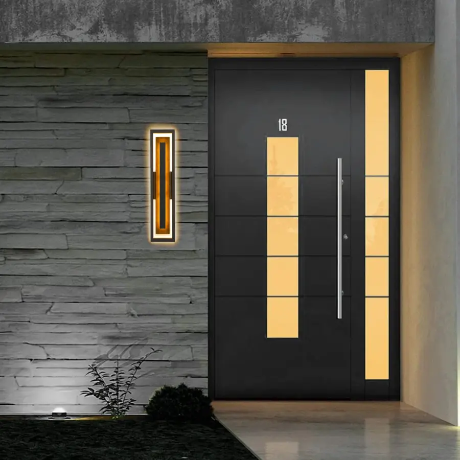 Striking Contemporary LED Wall Sconce with Customizable Lighting - Image 2
