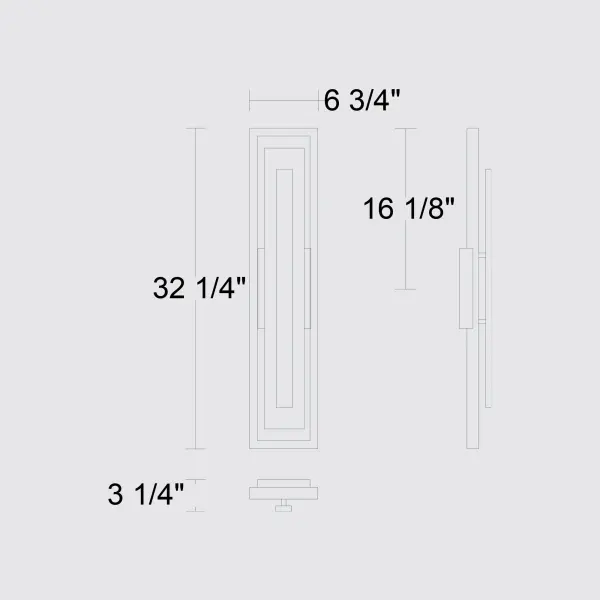 Striking Contemporary LED Wall Sconce with Customizable Lighting - Image 12