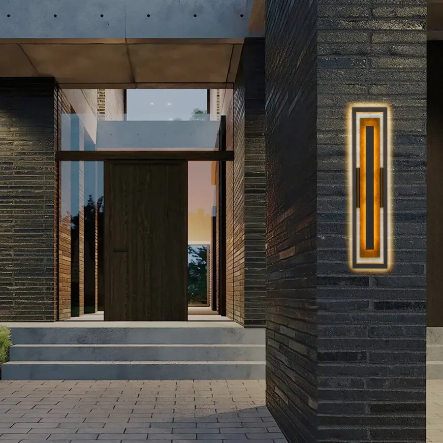 Striking Contemporary LED Wall Sconce with Customizable Lighting - Image 4