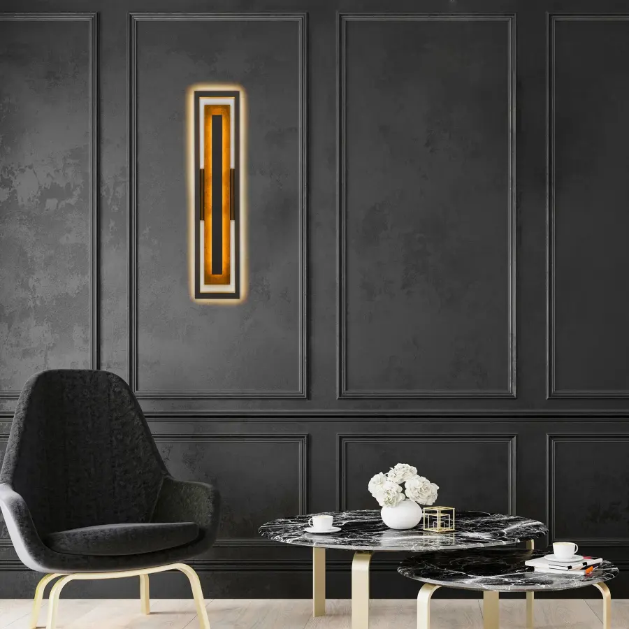 Striking Contemporary LED Wall Sconce with Customizable Lighting - Image 5