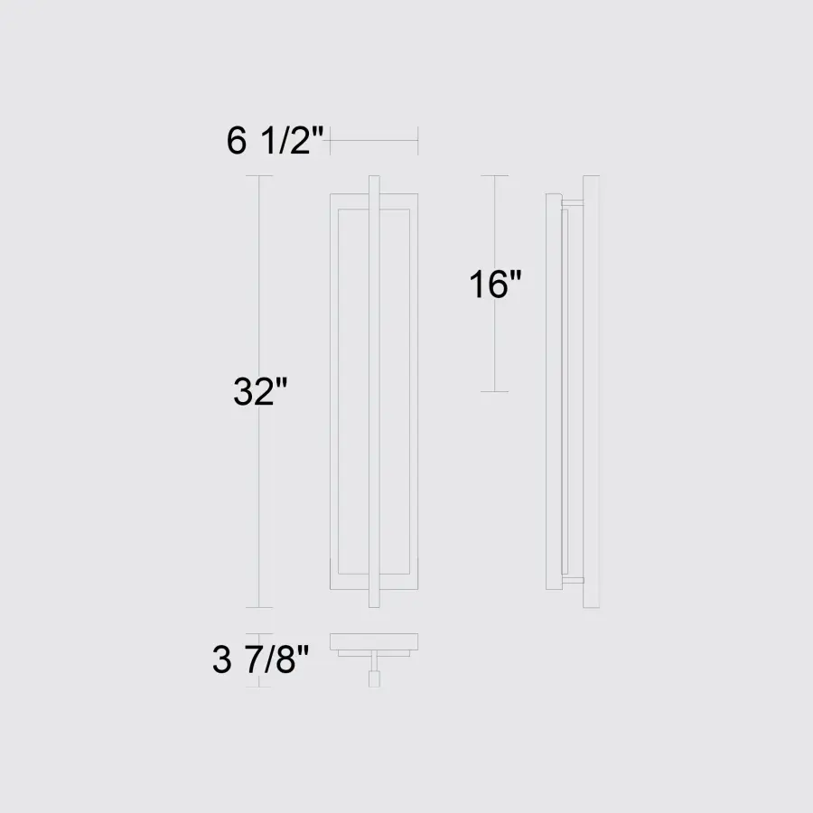 Dakota 32" Outdoor Wall Sconce - Image 10