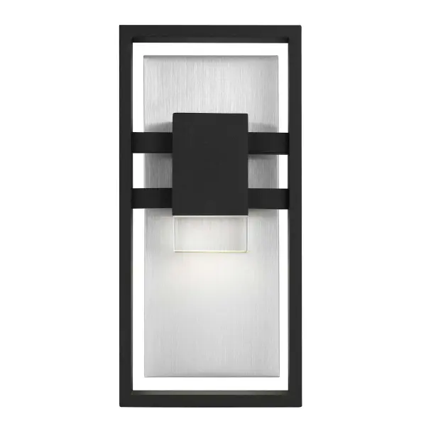 Bold Modern Sconce with Crystal Accents for Indoor & Outdoor Spaces - Image 3