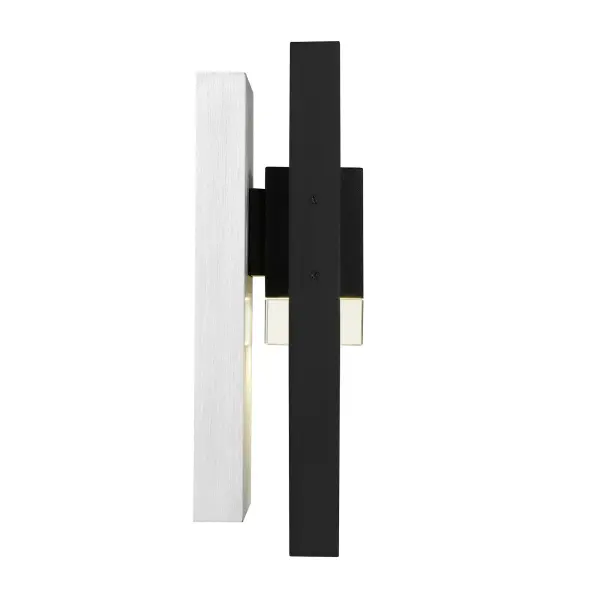 Bold Modern Sconce with Crystal Accents for Indoor & Outdoor Spaces - Image 5