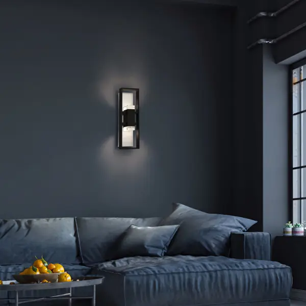 Striking Modern Outdoor Sconce with Crystal Accents and Smart Features - Image 4