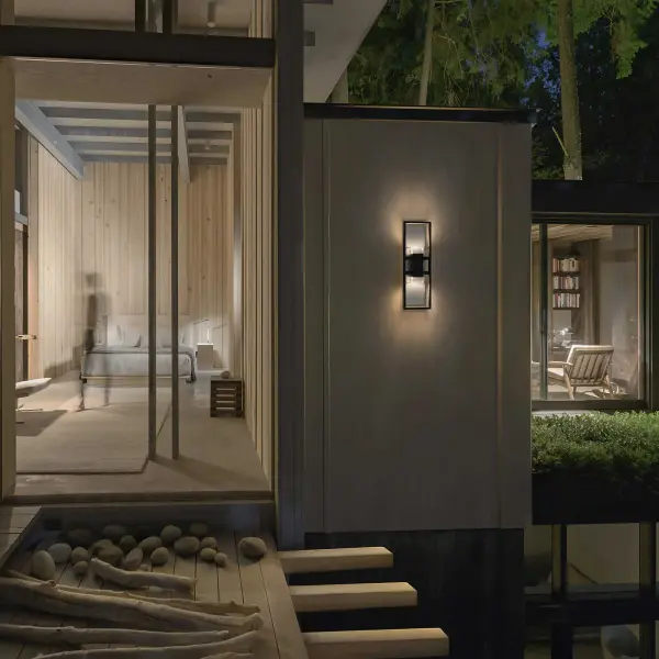 Striking Modern Outdoor Sconce with Crystal Accents and Smart Features - Image 5