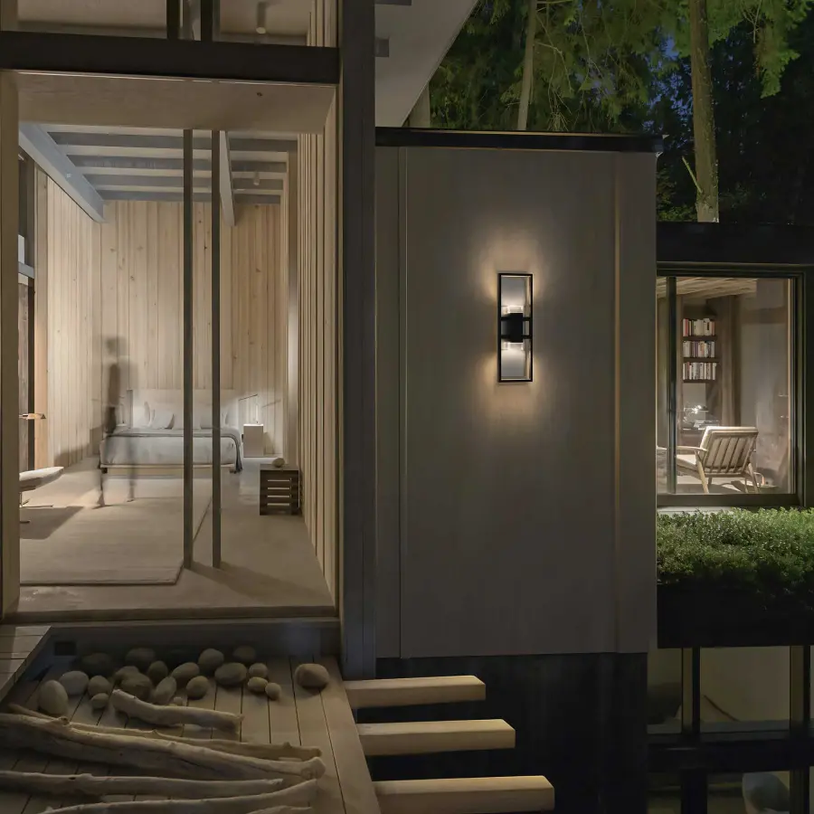 Striking Modern Outdoor Sconce with Crystal Accents and Smart Features - Image 5