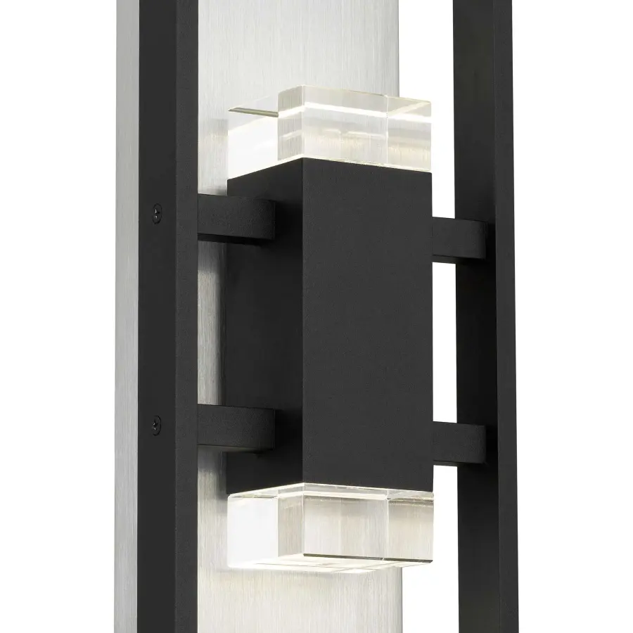 Striking Modern Outdoor Sconce with Crystal Accents and Smart Features - Image 6