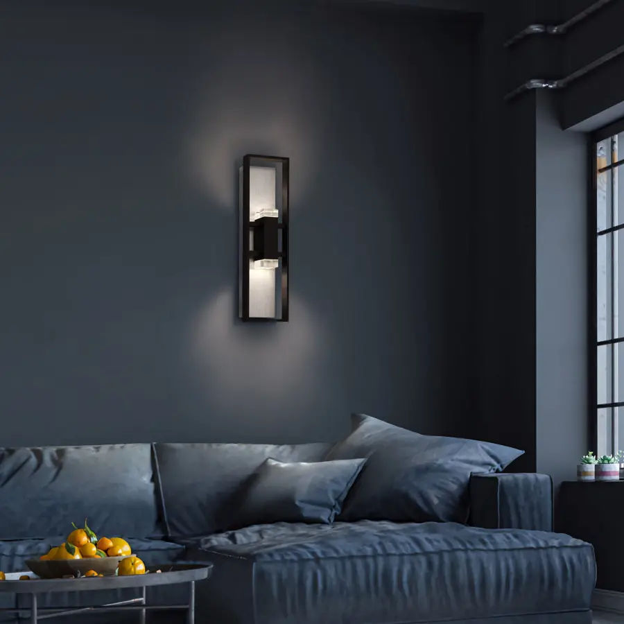 Sophisticated Outdoor Sconce with Crystal Accents and Smart Lighting - Image 4