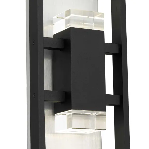 Sophisticated Outdoor Sconce with Crystal Accents and Smart Lighting - Image 6