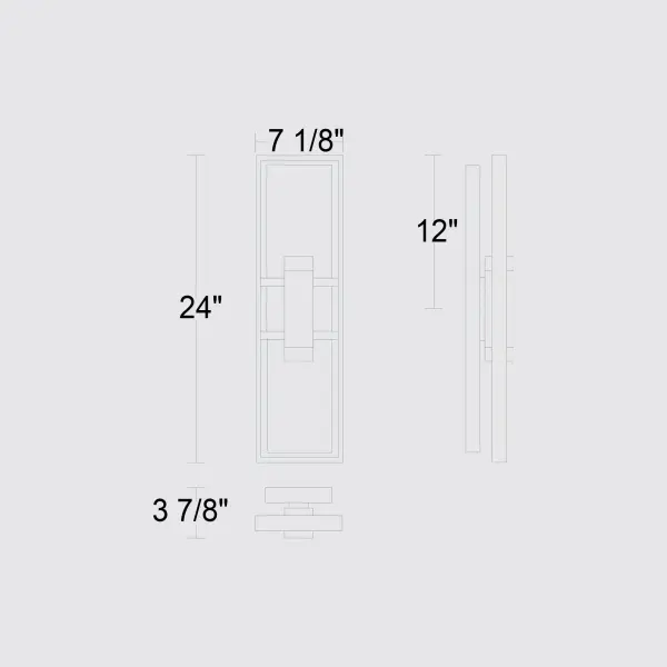 Sophisticated Outdoor Sconce with Crystal Accents and Smart Lighting - Image 9