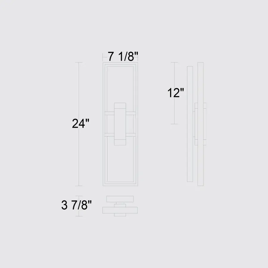 Sophisticated Outdoor Sconce with Crystal Accents and Smart Lighting - Image 9