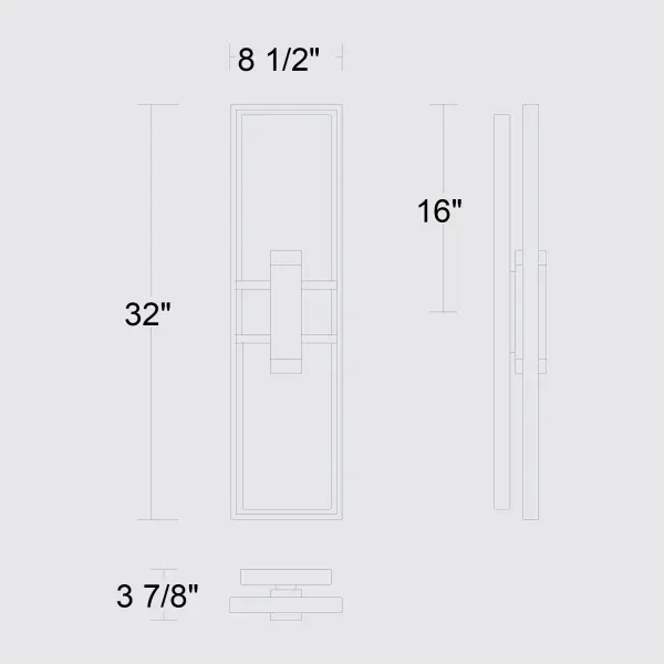 Bold Modern Statement Piece with Customizable Lighting - Image 7