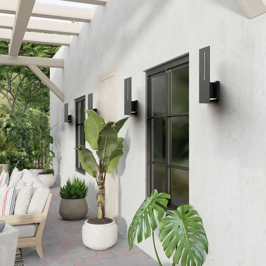 Slot 15" Outdoor LED Wall Sconce - Image 2