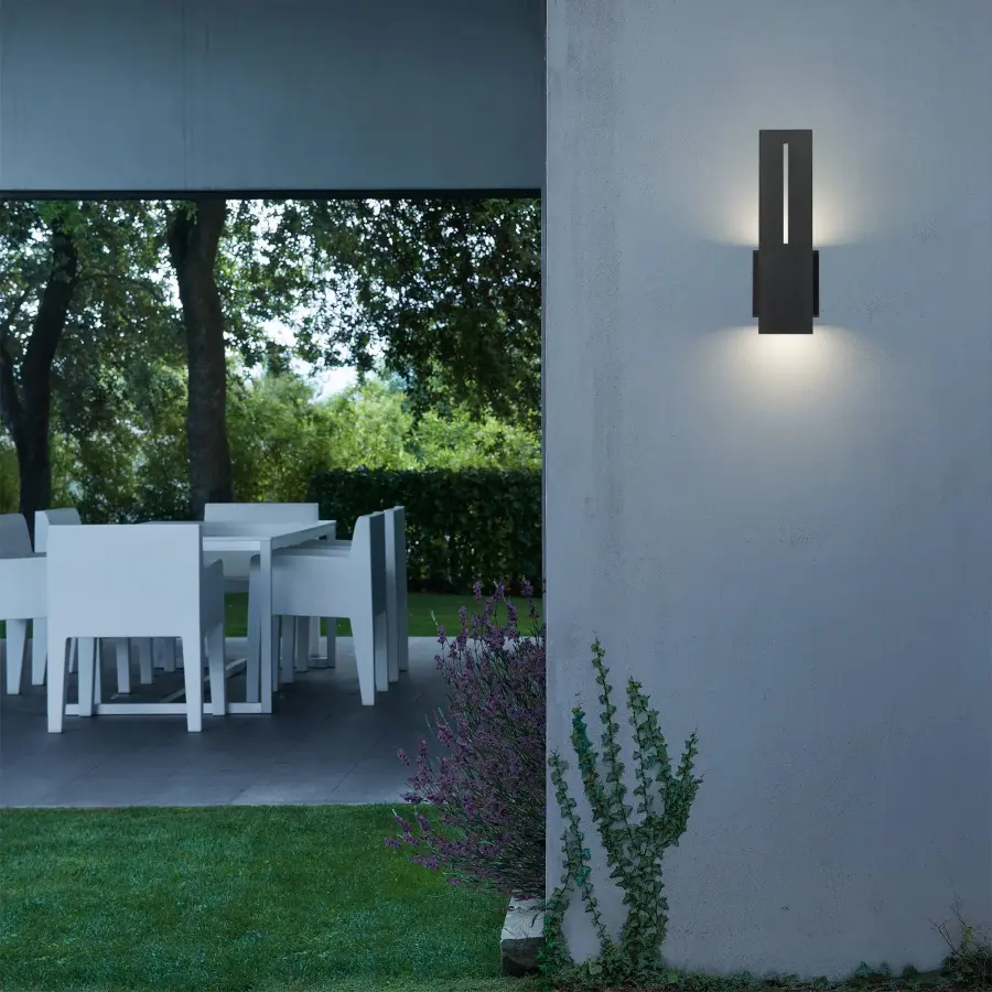 Slot 15" Outdoor LED Wall Sconce - Image 4
