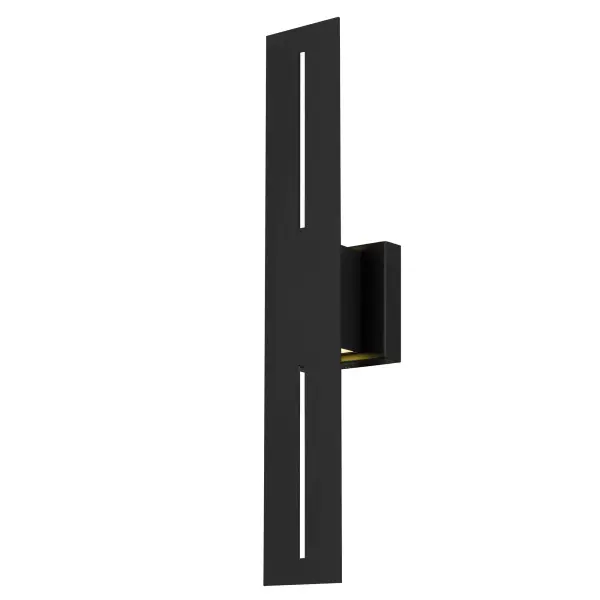 The Slot 24" LED Wall Sconce delivers minimalist elegance with its clean lines and distinctive center reveal. Wet-rated for durability, it features up/down lighting, 3-CCT color temperature control, and dimming capabilities.