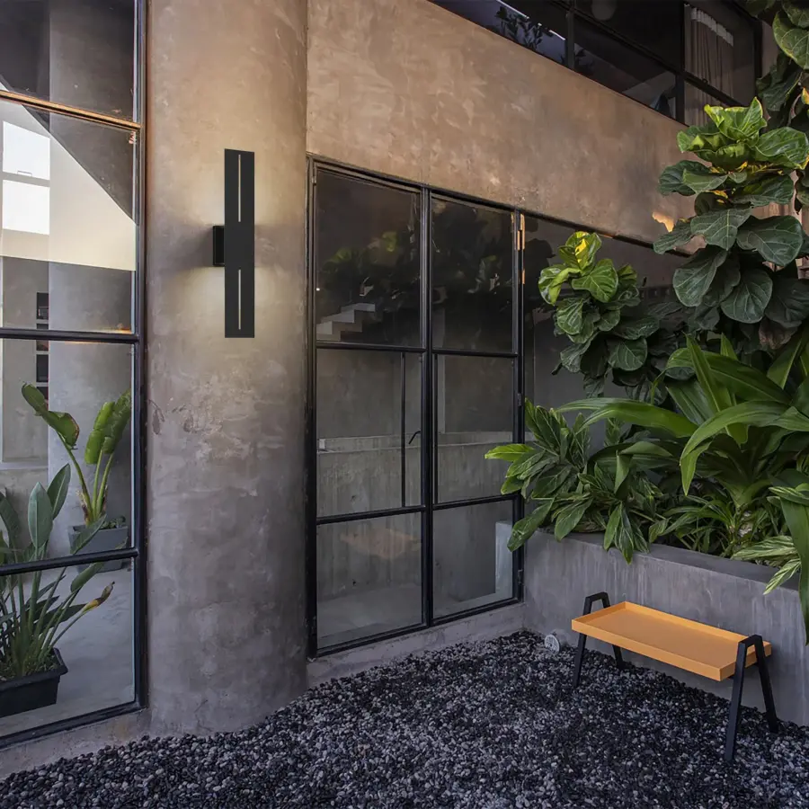 Slot 24" Outdoor LED Wall Sconce - Image 4