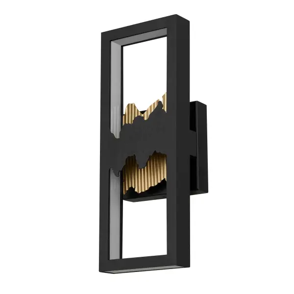Modern Architectural Sconce with Sunrise-Inspired Design - Image 3
