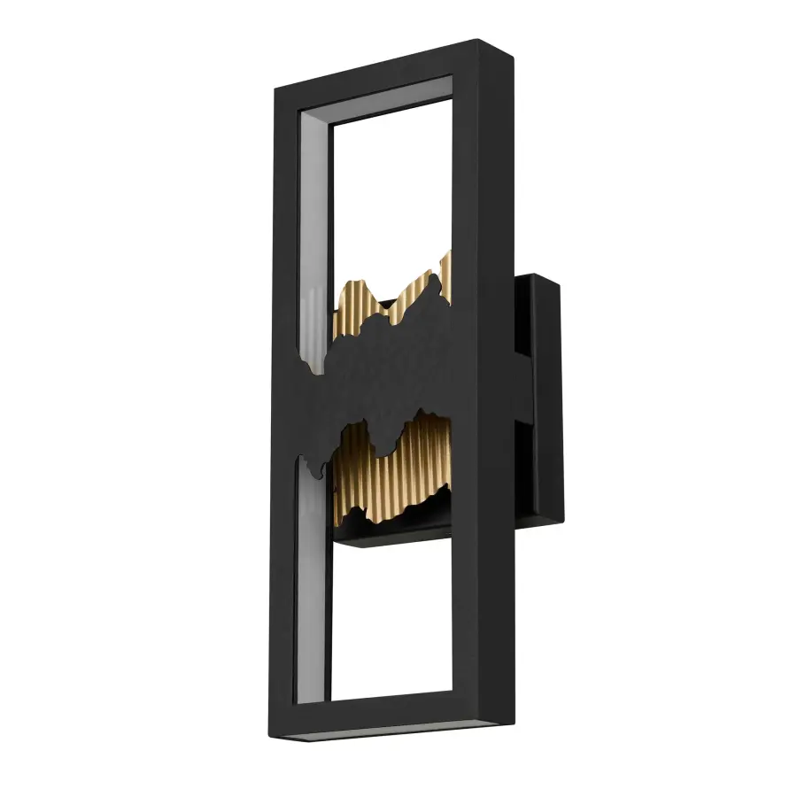 Modern Architectural Sconce with Sunrise-Inspired Design - Image 3