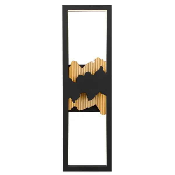 Modern Outdoor Sconce with Artistic Sunrise Design & Smart Features - Image 3