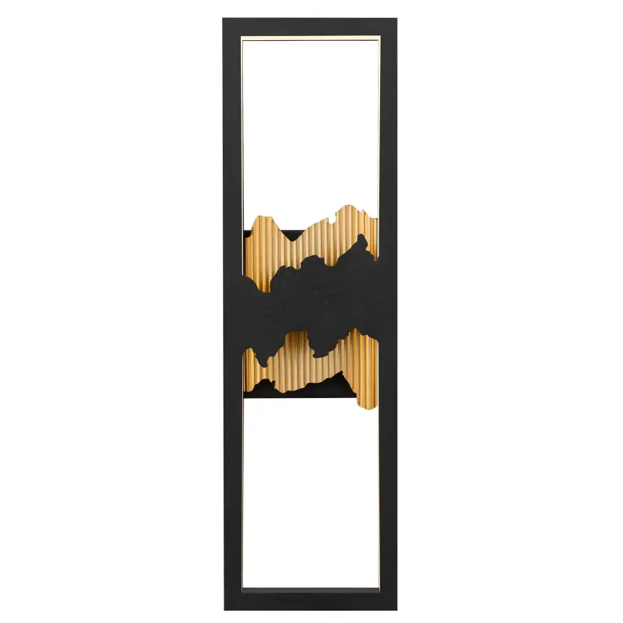 Modern Outdoor Sconce with Artistic Sunrise Design & Smart Features - Image 3