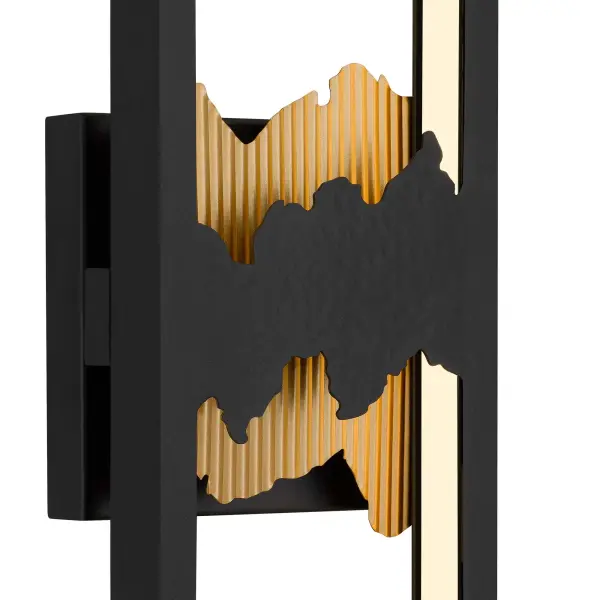 Modern Outdoor Sconce with Artistic Sunrise Design & Smart Features - Image 5
