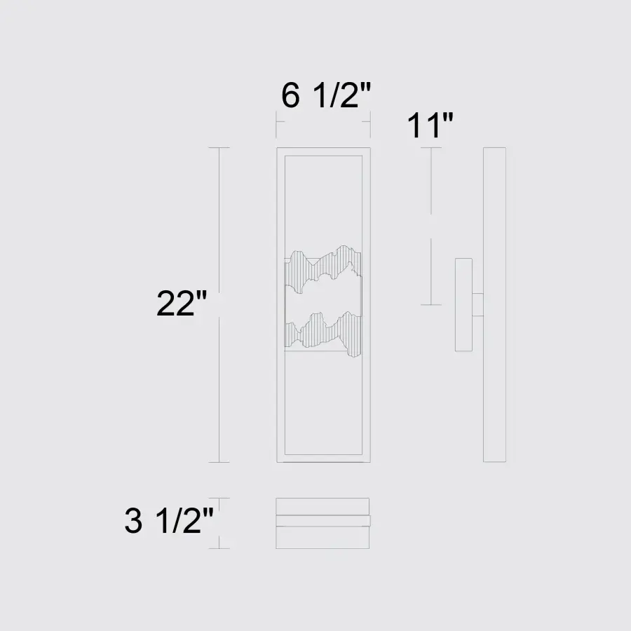 Modern Outdoor Sconce with Artistic Sunrise Design & Smart Features - Image 6