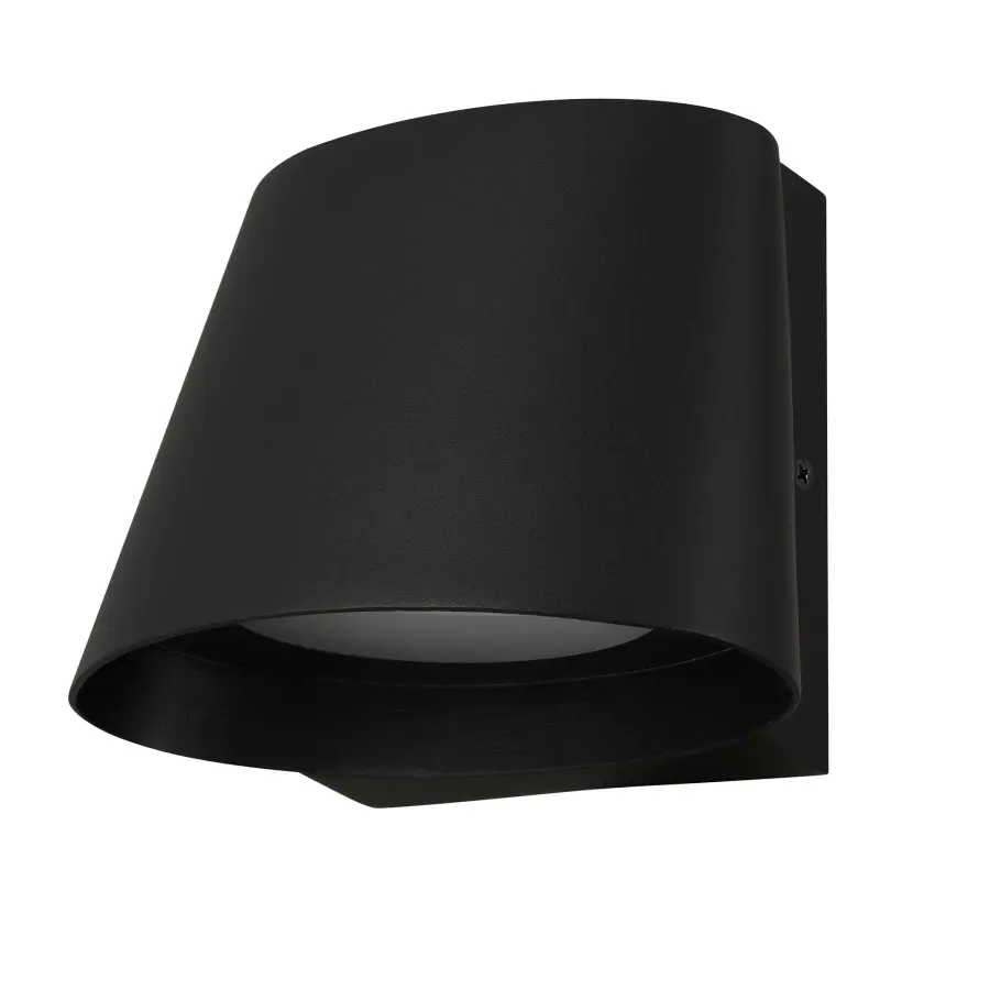 Elegant Curved LED Wall Sconce with Customizable Lighting - Image 7