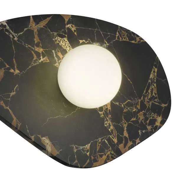 Artistic Marble & Glass Sconce with Wet-Rated Versatility - Image 11