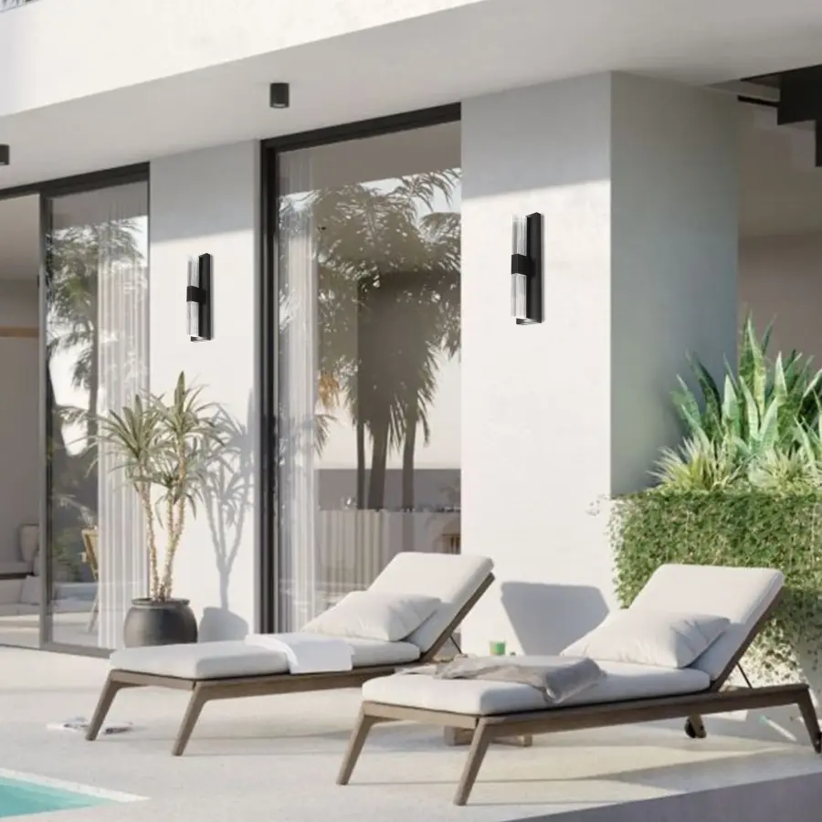 Elegant ADA-Compliant Outdoor Sconce with Customizable Lighting - Image 2