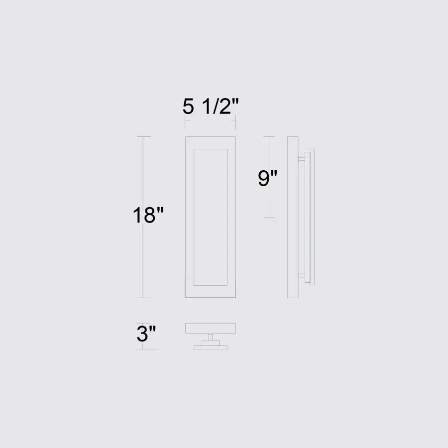 Zoey 18" Outdoor Wall Sconce - Image 8