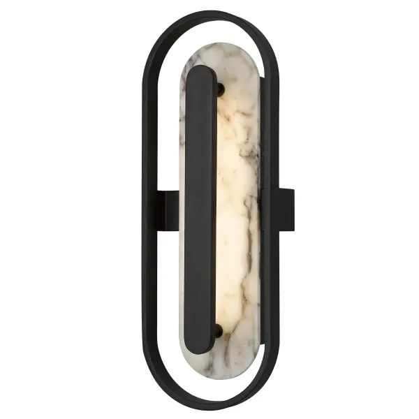 The Roundabout combines luxurious marble with architectural metalwork in a contemporary design. Wet-rated for versatility, it features 3-CCT customizable lighting and dimmable functionality, making it ideal for upscale residential and commercial applications.