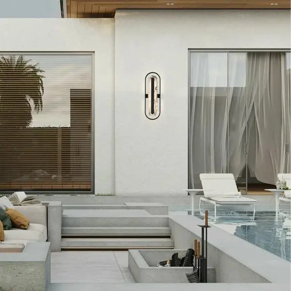 Roundabout 28" LED Outdoor Wall Sconce - Image 4