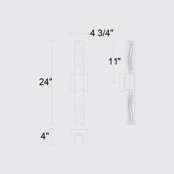 Folio 24" Outdoor Wall Sconce - Image 8