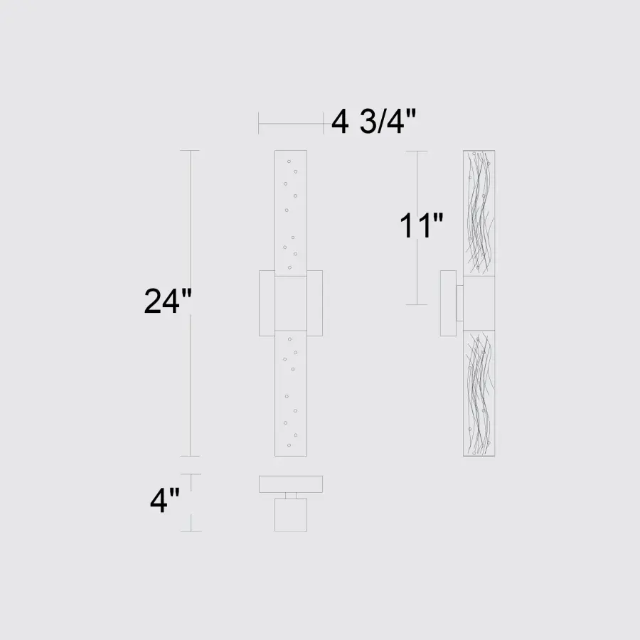 Folio 24" Outdoor Wall Sconce - Image 8