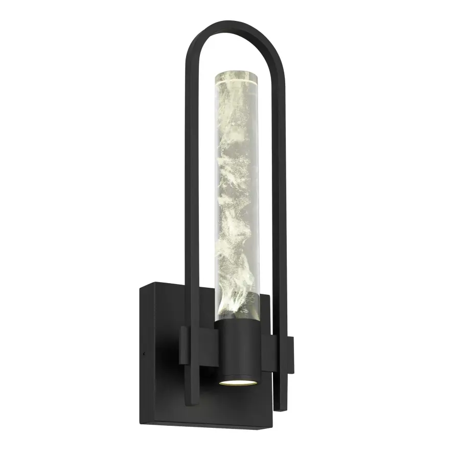Sleek Modern Wall Sconce with Versatile Indoor-Outdoor Design - Image 1