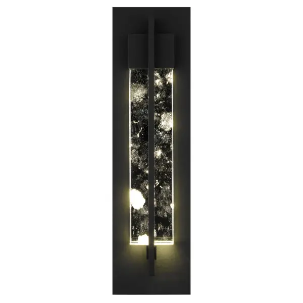 Elegant Crystal Wall Sconce for Indoor & Outdoor Sophistication - Image 3