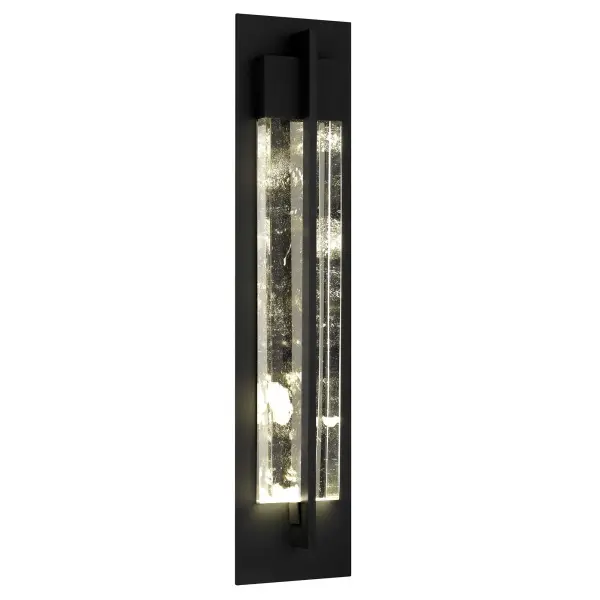The Rivera combines cloudy crystal with a minimalist black frame for a sophisticated statement piece. Wet location rated with customizable 3-CCT lighting and dimming, it transitions seamlessly between indoor and outdoor spaces.